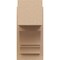 Ekena Millwork 8-in W x 12-in D x 16-in H Balboa Block Rough Cedar Woodgrain TimberThane Outlooker, Primed Tan OUTUR080X12X16BOA44RCPR - alternate 5